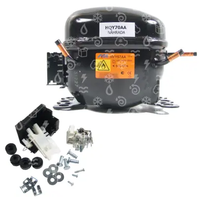 kompresor ACC HQY70AA, LBP - R600a, 220 - 240V, 50Hz